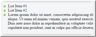 A Little CSS Love for FontAwesome <UL> Bullets