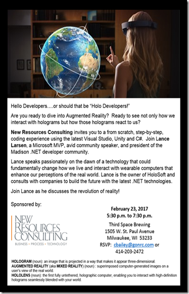 Corporate Outreach: Hololens Development