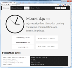 momentjs + UTC date/time = browser local time